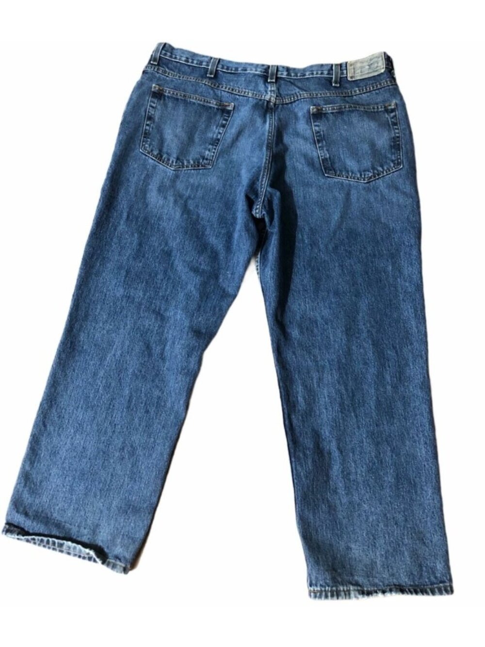 RedHead Jeans Bass Pro Mens 42x30 Easy Fit Blue Denim Pants 5 Pocket